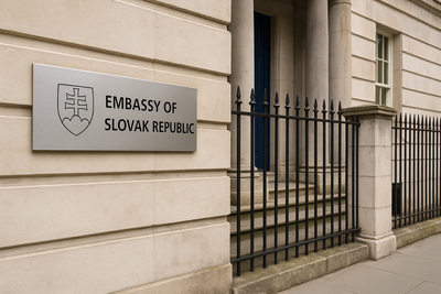 Slovenská ambasáda v deň