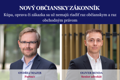 Nový Občiansky zákonník: Kúpa, oprava či zákazka sa už nemajú riadiť raz občianskym a raz obchodným právom